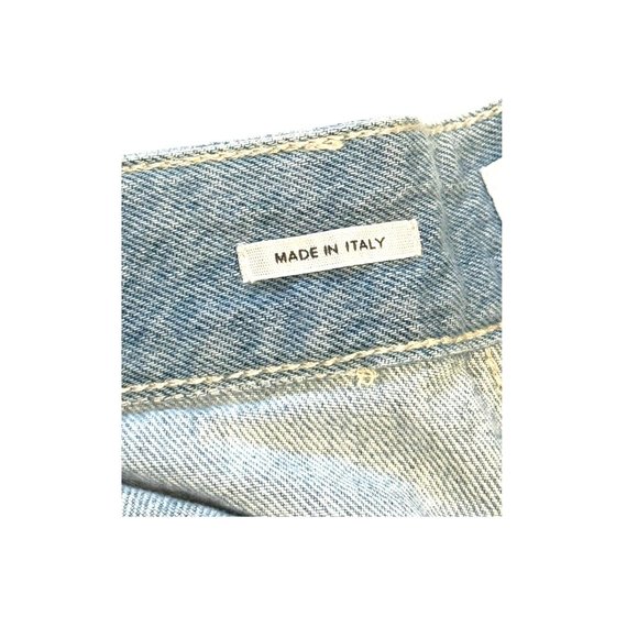 Closed Patchwork Two Tone Fit High Waist Italian Made Jeans Women's Size 27 NWT - Picture 6 of 8